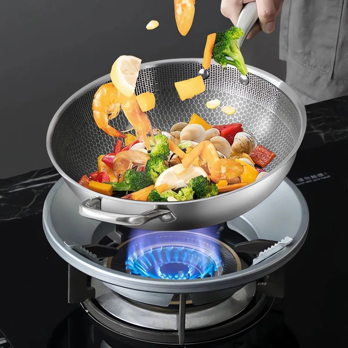 Gas Saver Stand ( Buy 1 Get 1 Free) (Pack of 2)