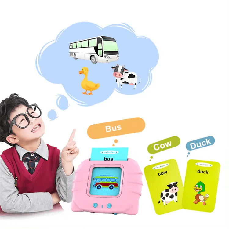 Educational Audible Flash Cards Set (224 words)