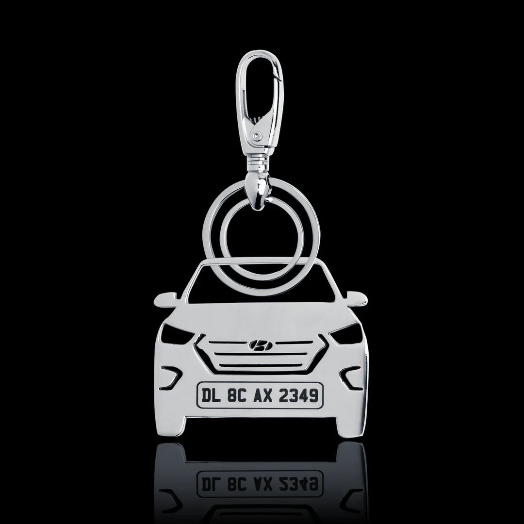 Personalised Car Keychain