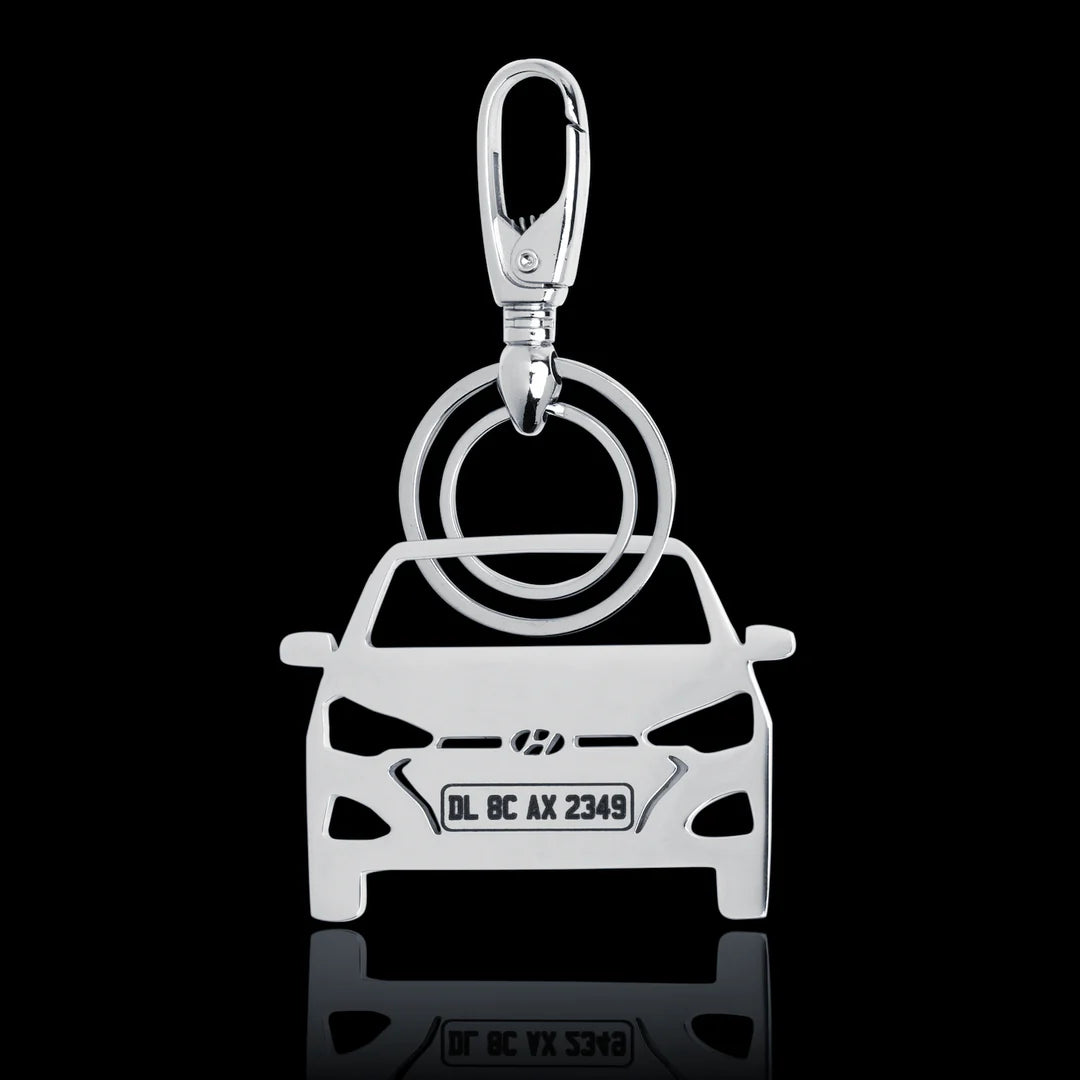 Personalised Car Keychain