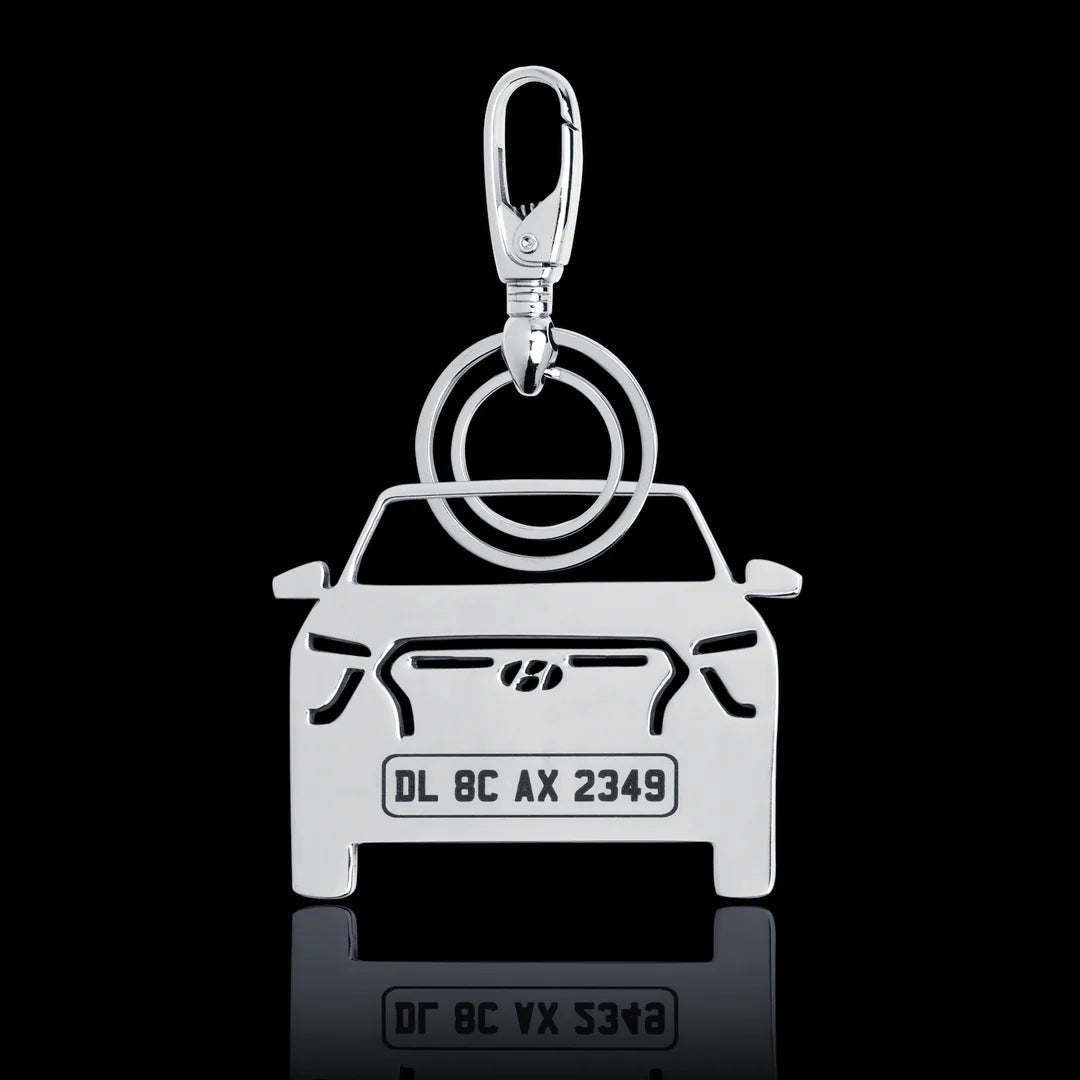 Personalised Car Keychain