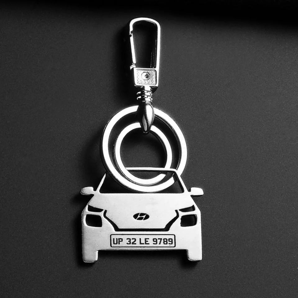 Personalised Car Keychain