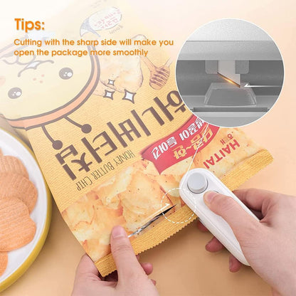 Rechargeable 2 in 1 Portable Sealing machine (6 Months Warranty)