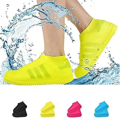 Shoe Cover-Silicone Reusable Anti skid Waterproof Boot Cover Shoe Protector