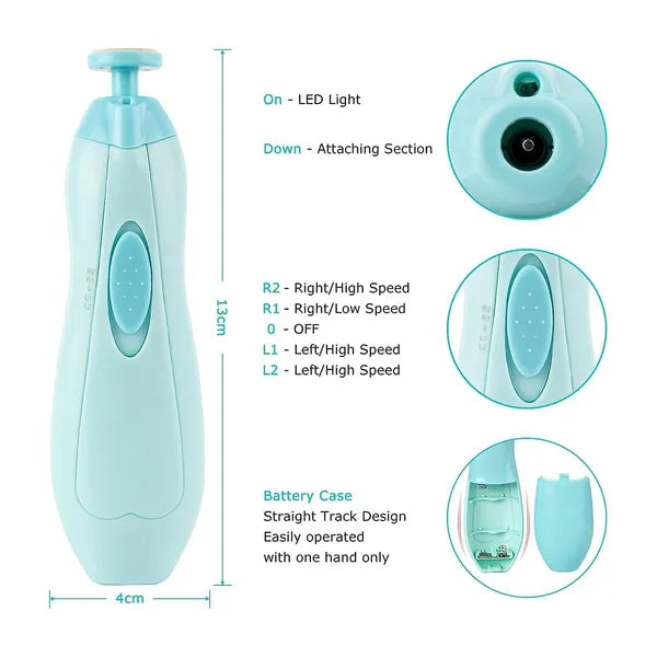 Electric Baby Nail Trimmer (2024 Version)