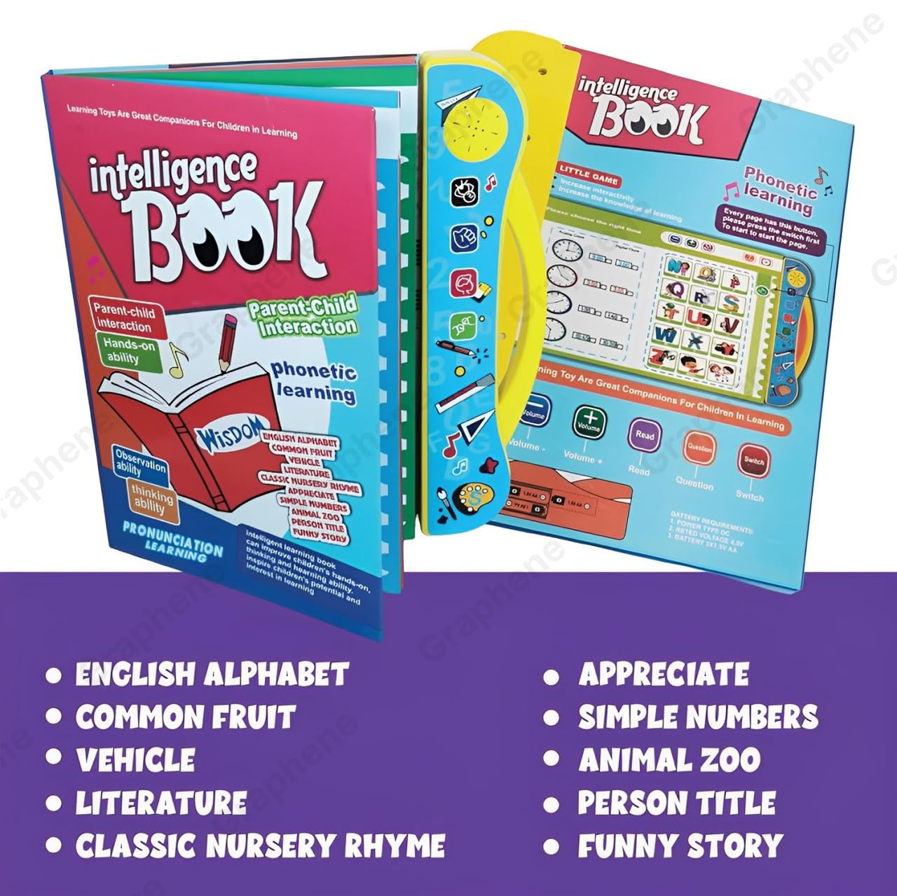 Toodles Entertaining Early Learning Study Electronic Book By Akalp