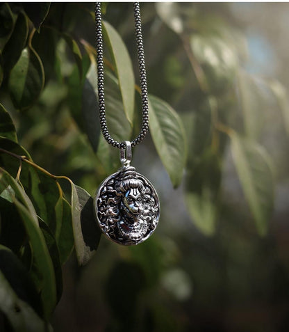 THE HANUMAN JI PENDANT- SILVER