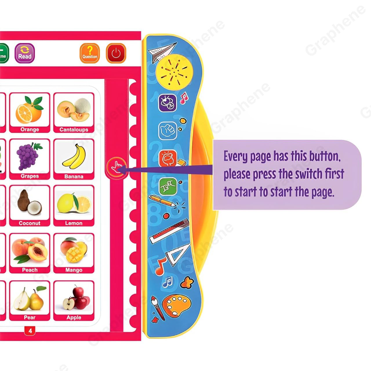 Toodles Entertaining Early Learning Study Electronic Book By Akalp