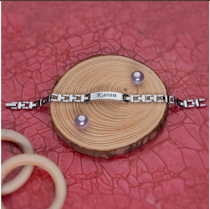 Anti-Tarnish Personalised Unisex Bracelet